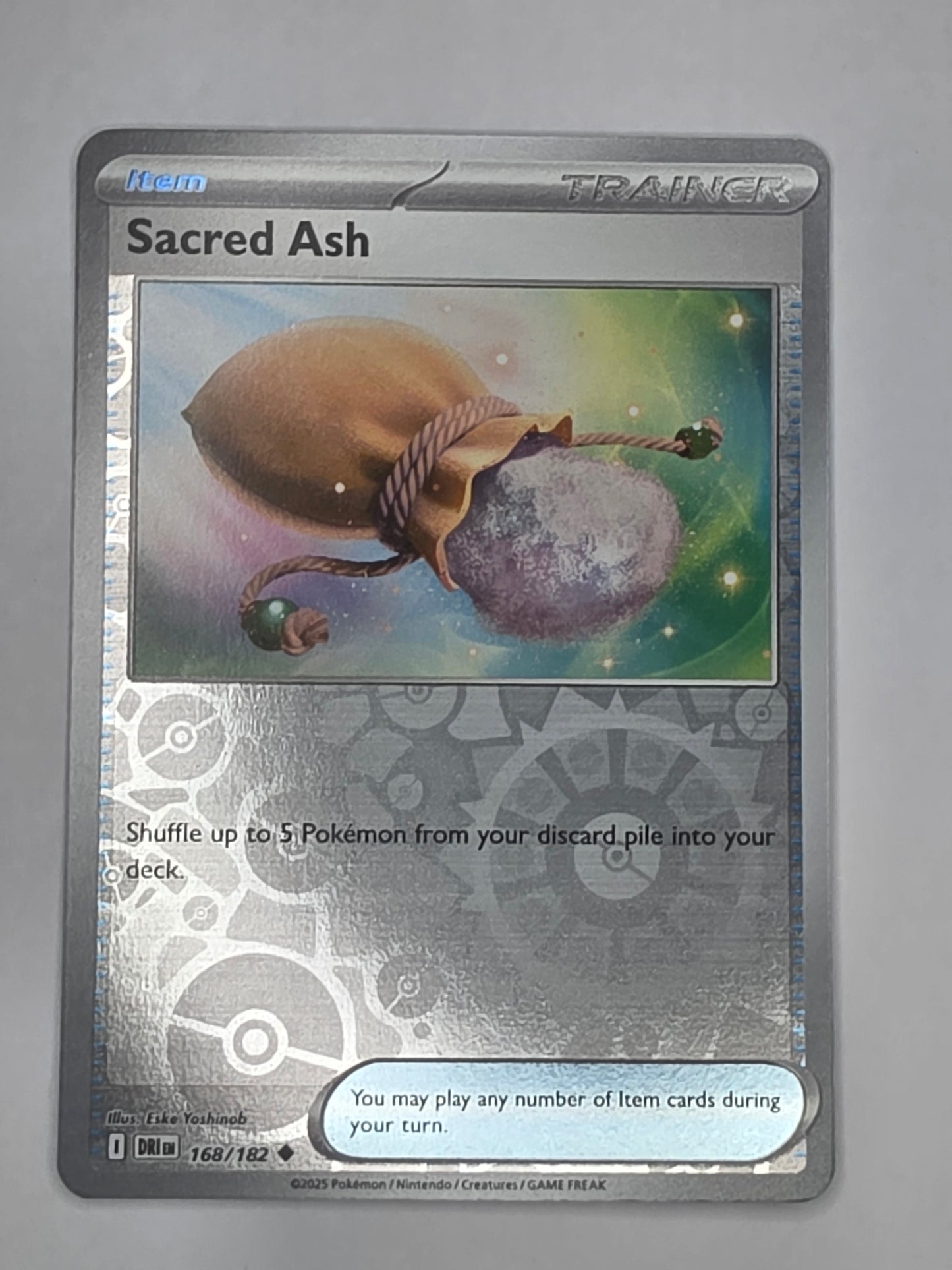 #168/182 Sacred Ash Reverse Holo