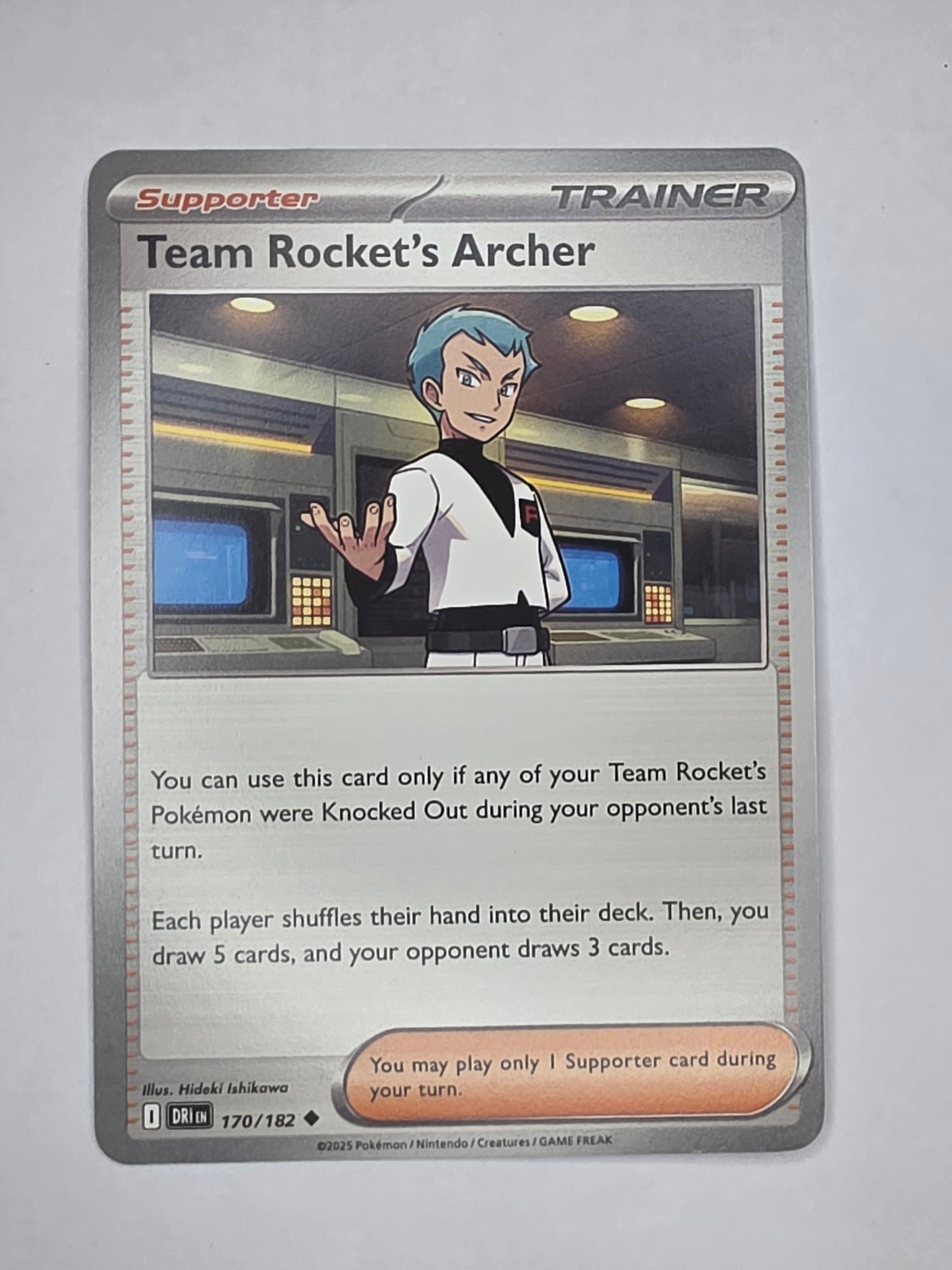 #170/182 Team Rocket's Archer Normal
