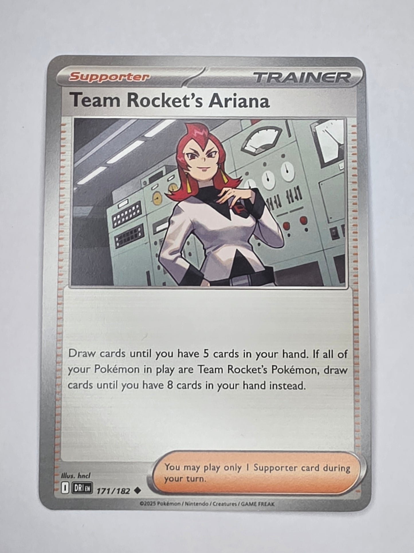 #171/182 Team Rocket's Ariana Normal