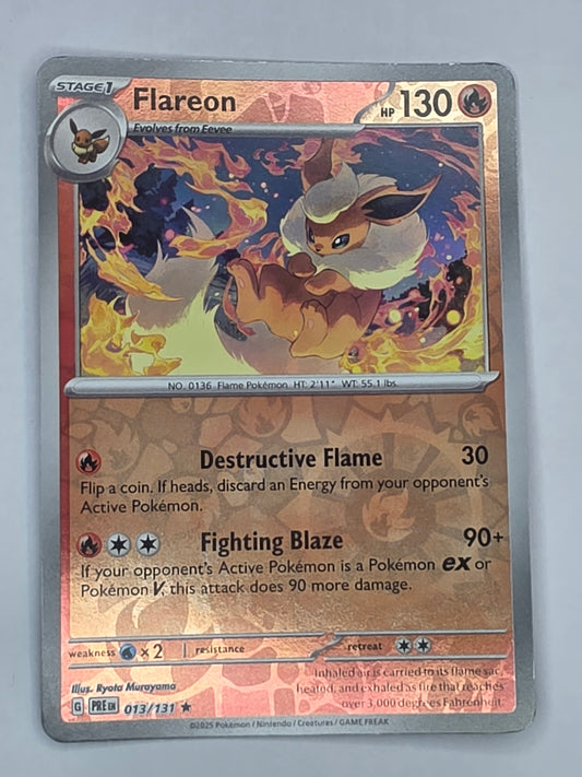 #013/131 Flareon Reverse Holo