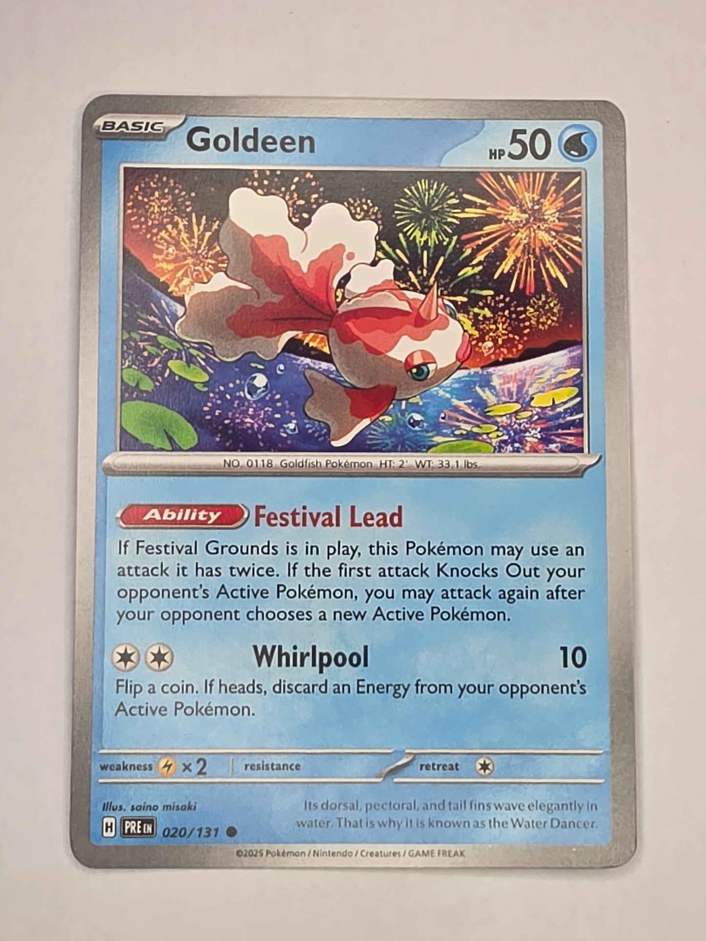 #020/131 Goldeen Normal