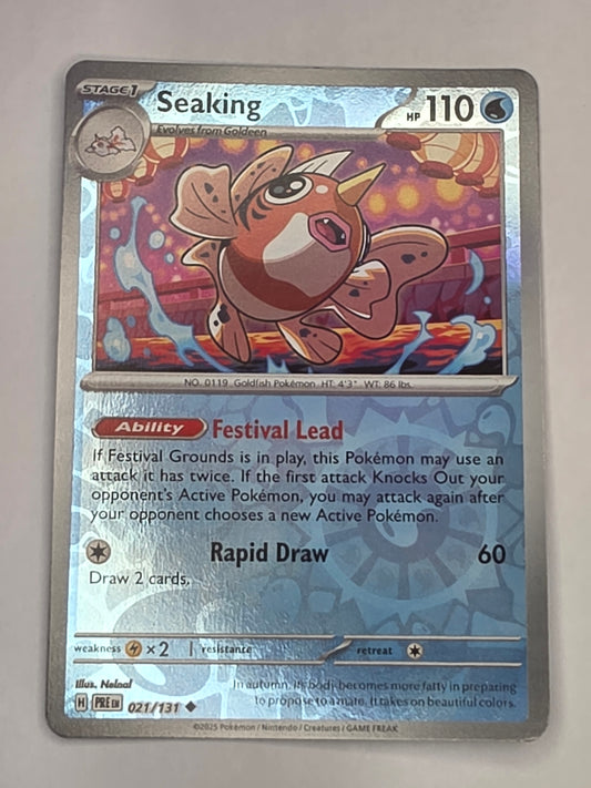 #021/131 Seaking Reverse Holo