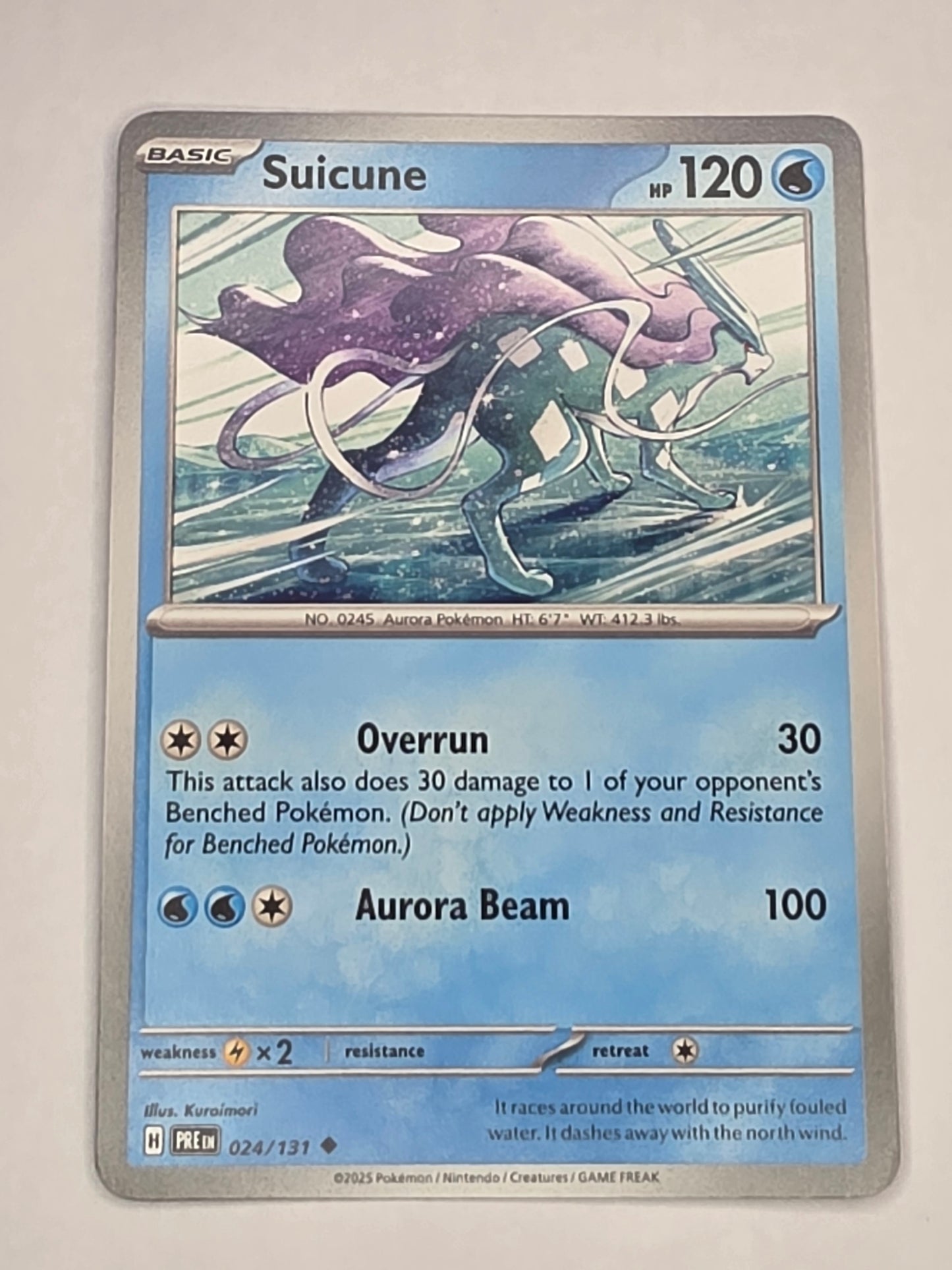 #024/131 Suicune Normal