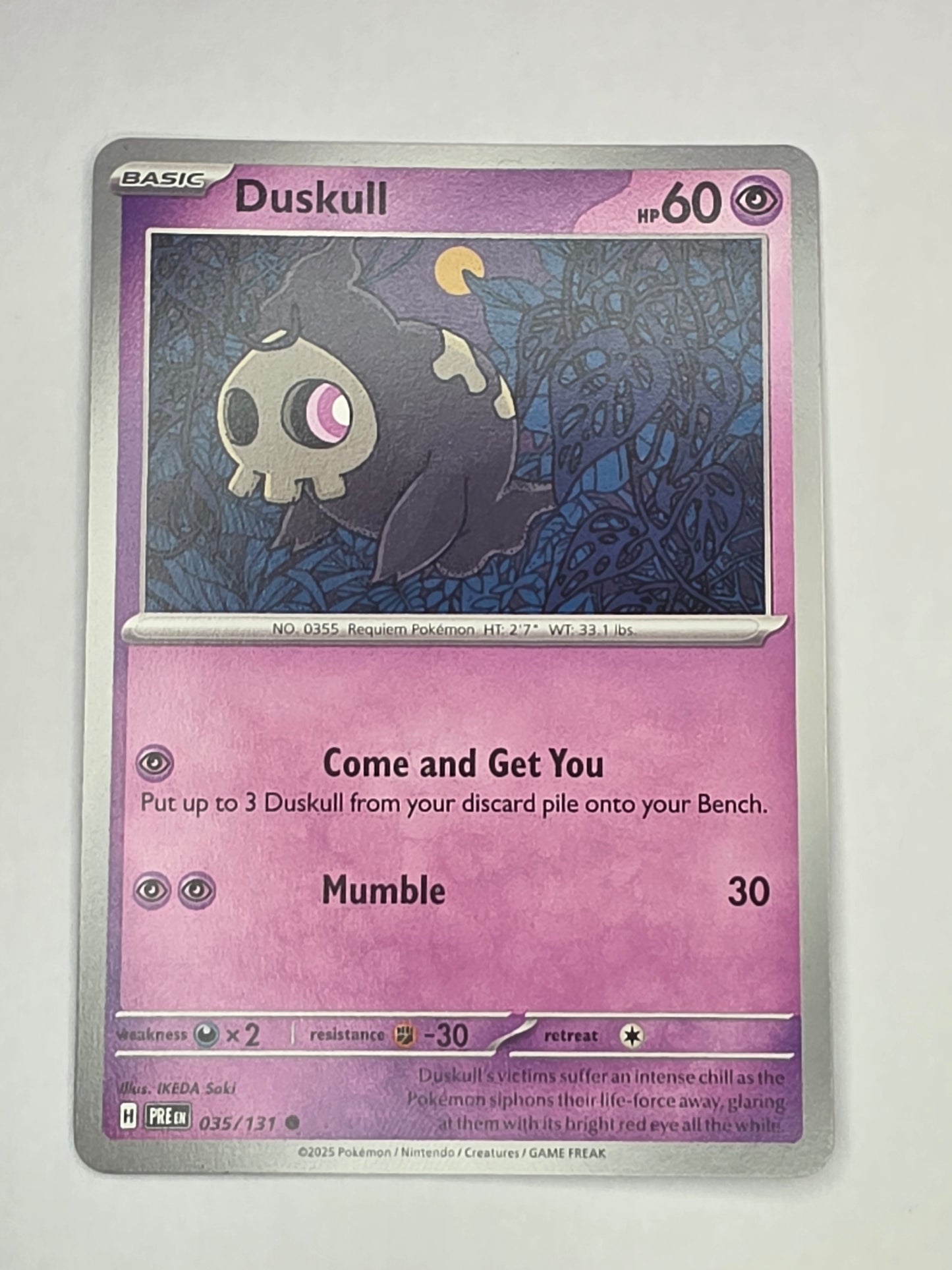#035/131 Duskull Normal