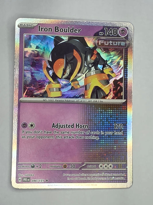 #046/131 Iron Boulder Holofoil