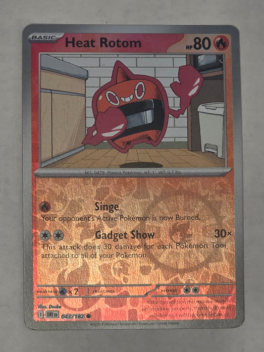 #043/182 Heat Rotom Reverse Holo