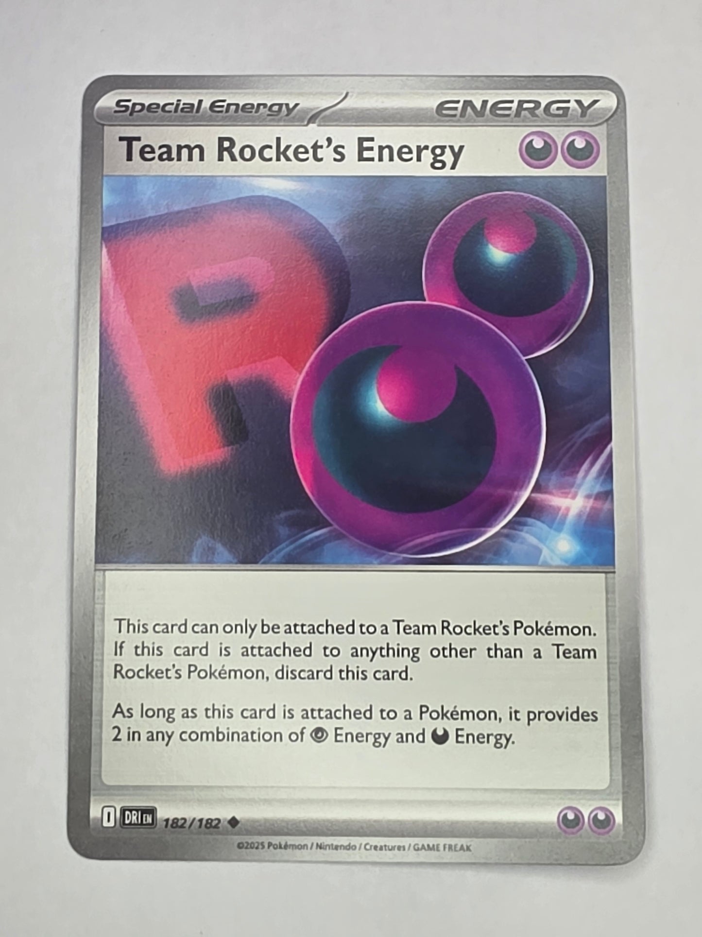 #182/182 Team Rocket's Energy Normal
