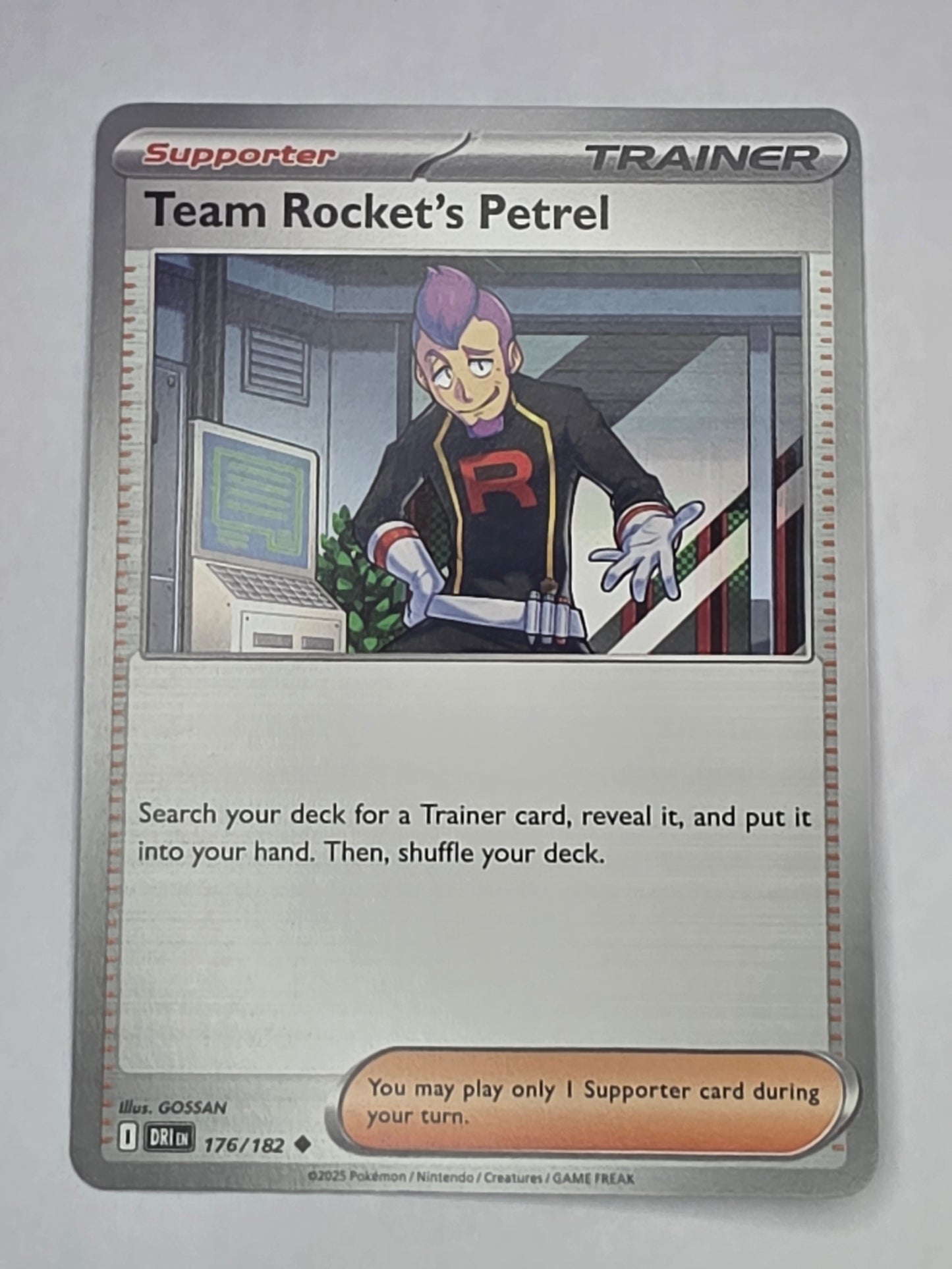 #176/182 Team Rocket's Petrel Normal