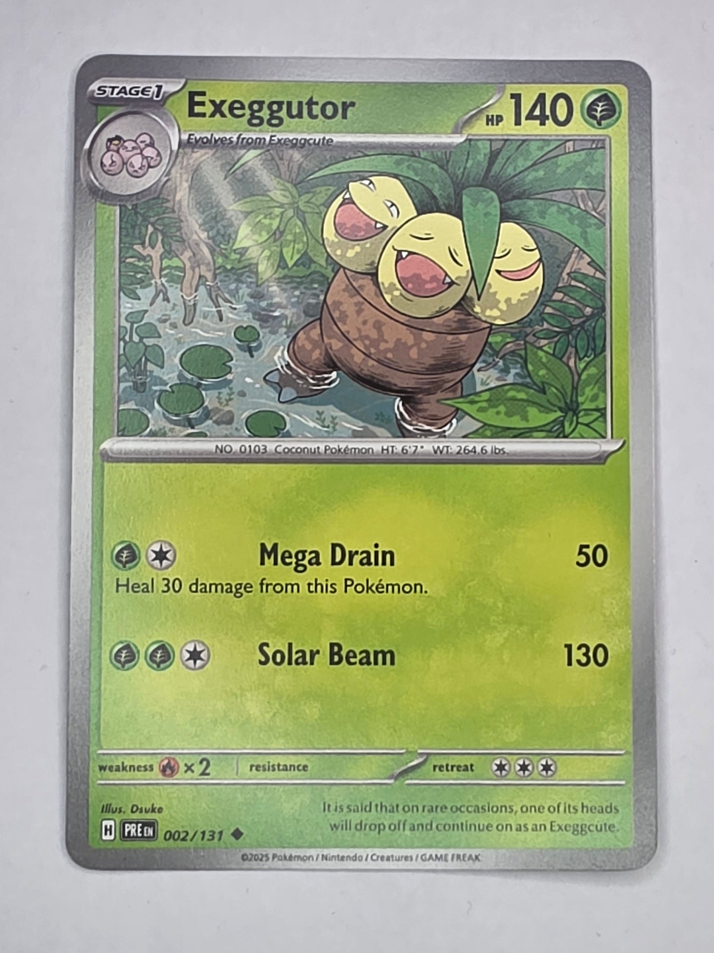 #002/131 Exeggutor Normal