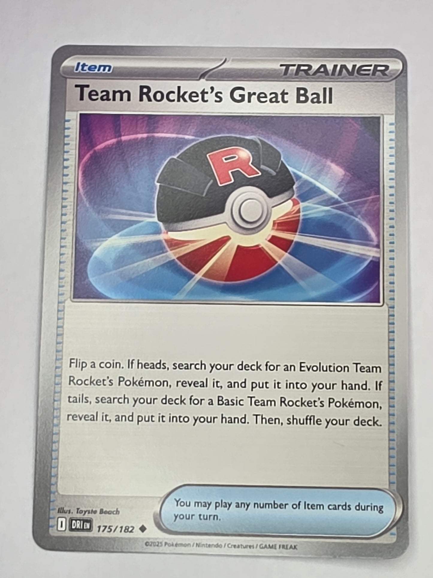 #175/182 Team Rocket's Great Ball Normal