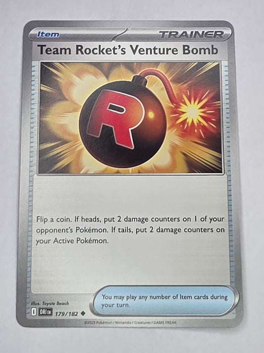 #179/182 Team Rocket's Venture Bomb Normal